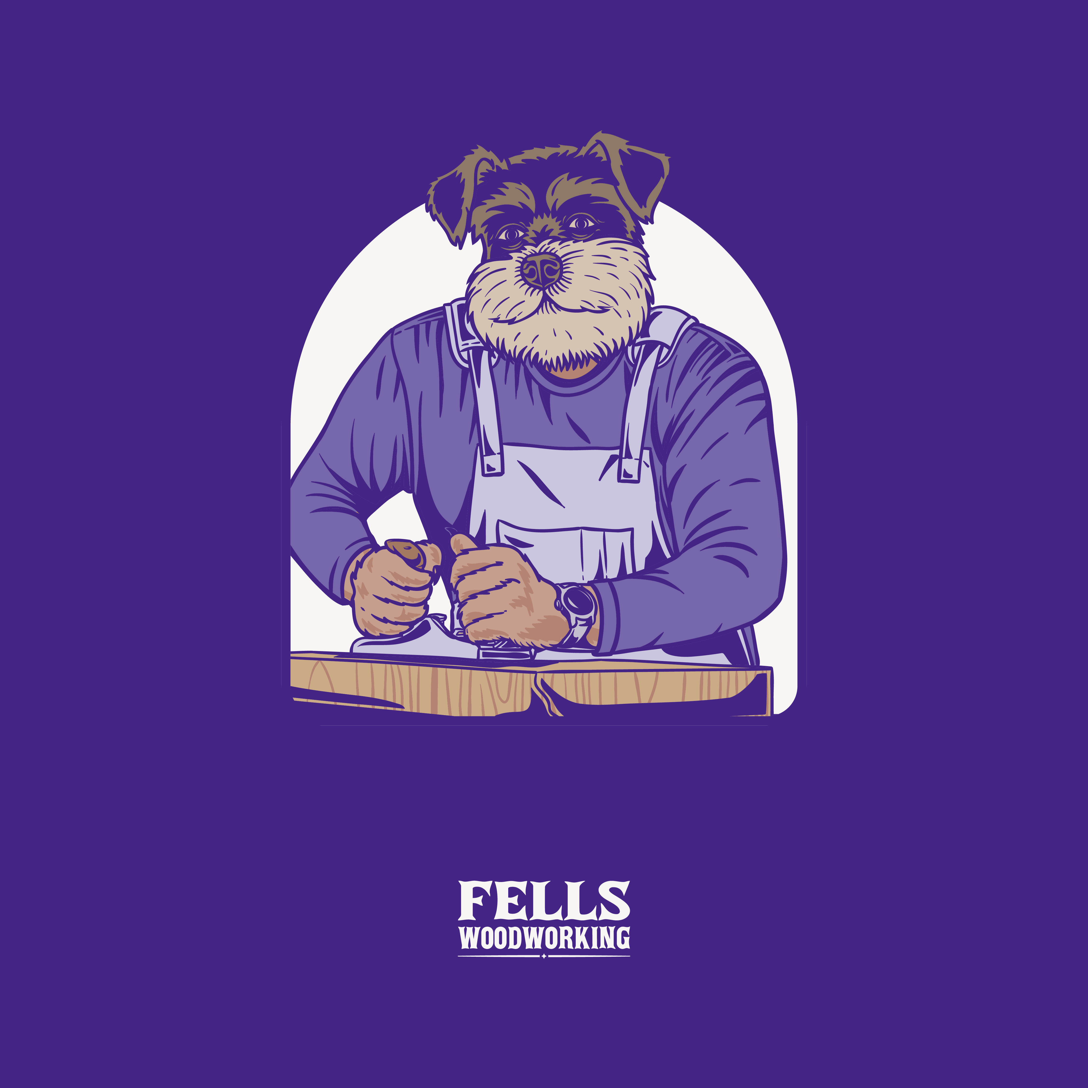 Fells Woodworking Logo